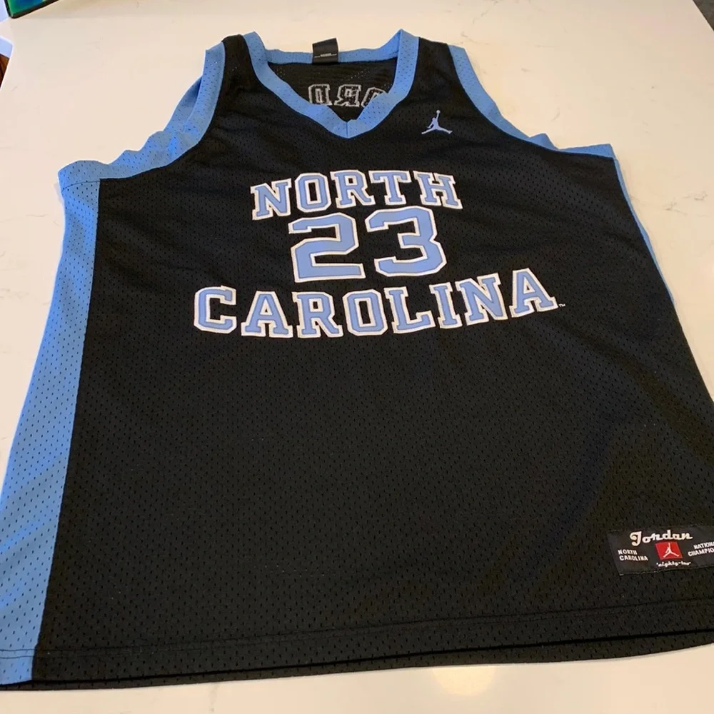 Vintage Jordan North Carolina National Championship Jersey 1982 used - Picture 4 of 9